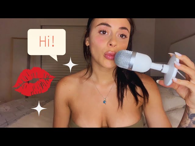 A feel good ASMR (Mouth sounds, eye contact, positive reinforcement, tinges & more!)