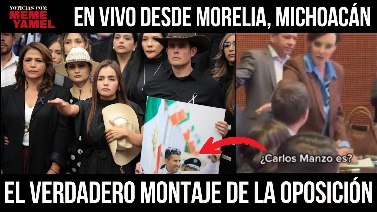 EN VIVO DESDE MORELIA, MICHOACÁN | ESTE ES EL VERDADERO MONTAJE