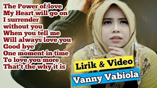 VANNY VABIOLA - COVER 10 LAGU BARAT // FULL VIDEO ( Lirik & Terjemahan )