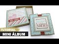 Como fazer mini álbum de abas tema Namorados