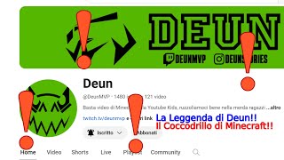La Leggenda di Deun, il Coccodrillo di Minecraft!!