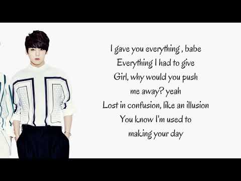 V Jungkook Nothing Like Us Lyrics Youtube