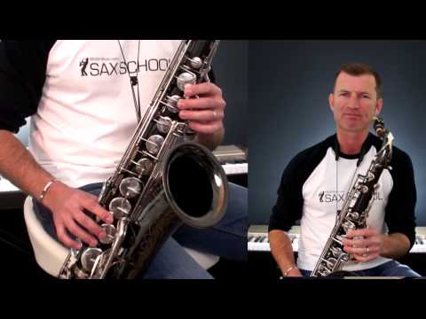 One Step Beyond Tenor Saxophone Lesson sample