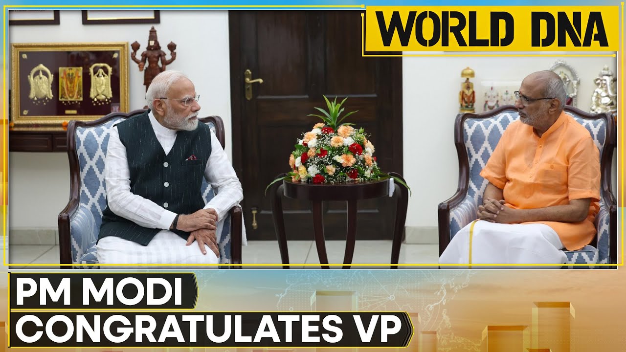 India: PM Modi Meets Vice President-Designate CP Radhakrishnan | WION World DNA
