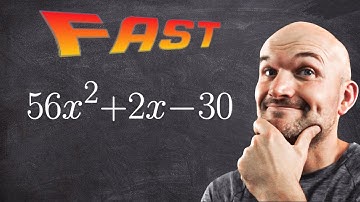 Factor a Quadratic Trinomial Fast