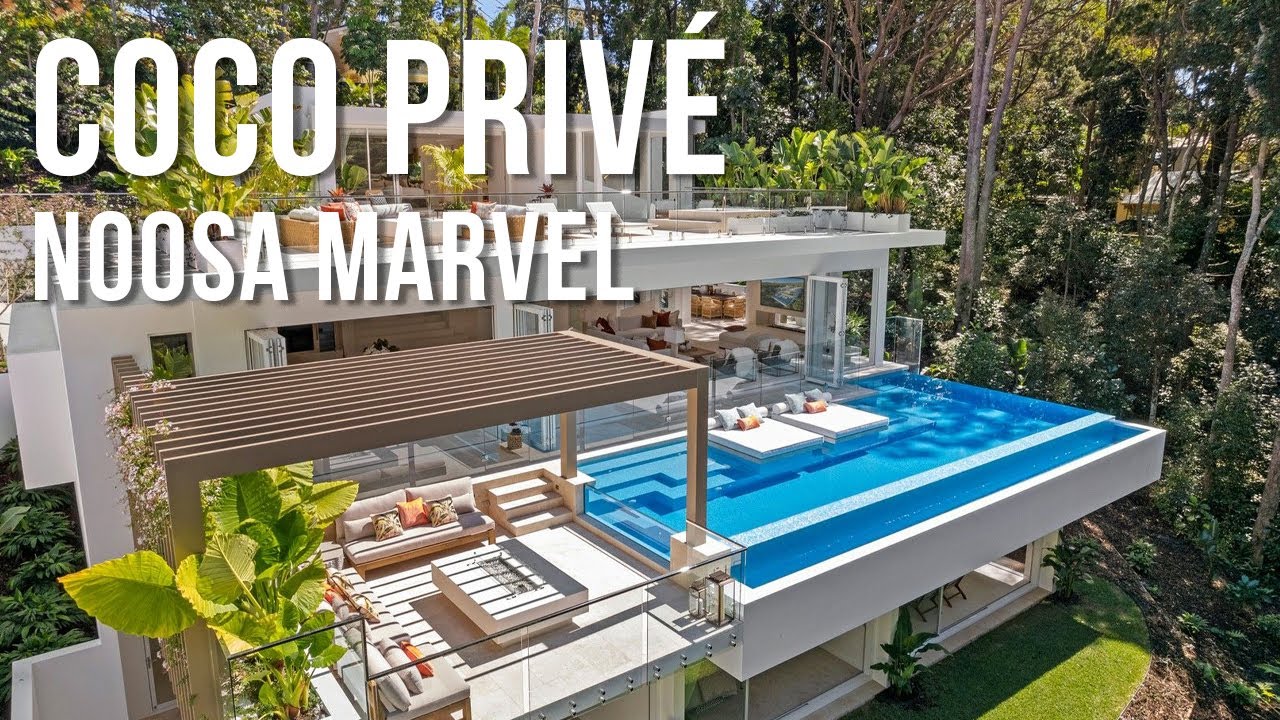 AUCTION! The Home Of Award-Winning Building Designers 💫 Coco Privé in Little Cove, Noosa (HOME TOUR)