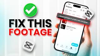 How To Fix Capcut Some Footages Are Corrupted Error On Iphone