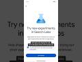 How to use the new generative AI experience in Google Search #Google #Search #AI #shorts