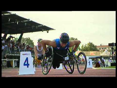 Athletics - Men's 400m T34 semifinal 2 - 2013 IPC Athletics World
Championships, Lyon