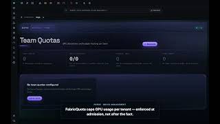 Forge · Quota Management (how-to demo)