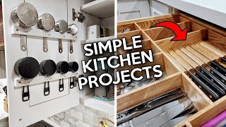 5 Ingenious DIY Kitchen Organization Ideas to Simplify Your Space