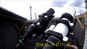 Skywatcher EQ8 Mount Side by Side Balancing