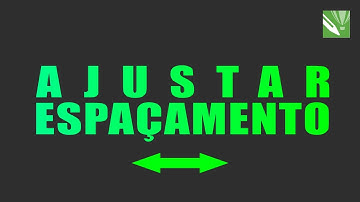 Como Ajustar o Espaçamento de um Texto | Corel Draw