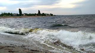 Волгоградское море,после грозы