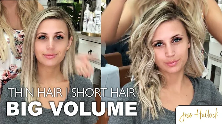 The Perfect 10 Minute Voluminous Bouncy Waves Tuto...