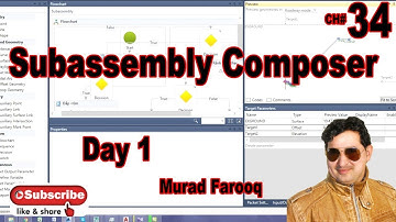 Subassembly Composer( Day 1)| Use of Subassembly Draw subassembly Parts | in Auto CAD Civil 3D CH34
