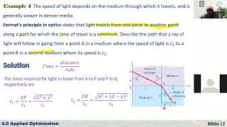 M131 | 2022-03-30 | 4.5 Optimization Problems (Part B)