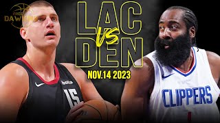 Denver Nuggets vs Los Angeles Clippers Full Game Highlights Nov 14, 2023 FreeDawkins