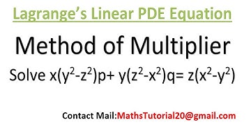how to solve lagrange