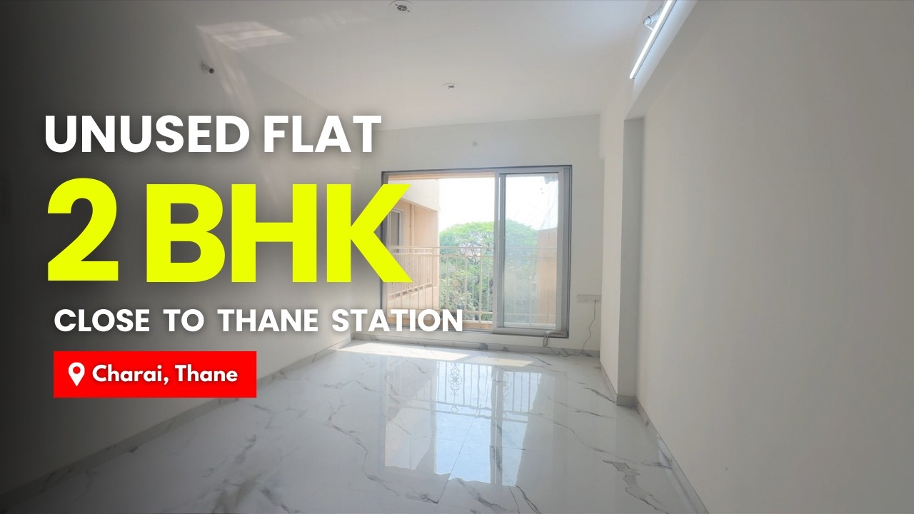Unused & Untouched 2 BHK Flat For Sale In Charai, Thane | Close To Thane Station
