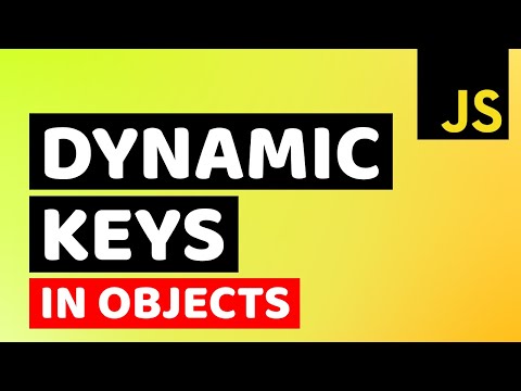 How to Use Dynamic Keys in JavaScript Object