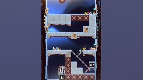 Lemmings. World 7 - Asteroid. Level W 27-15. Perfect Walkthrough.