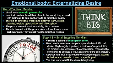 6-element acupuncture: Part 2: Meridian Order of the Emotional Body