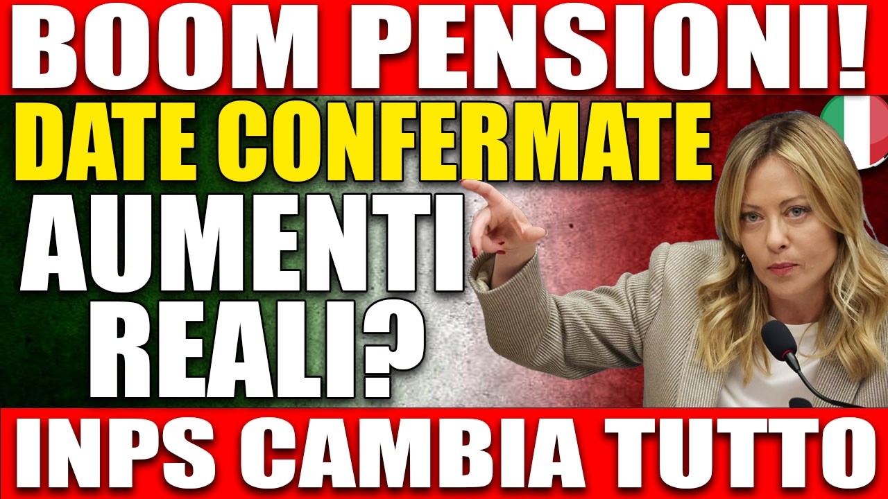 Ultime Notizie Pensioni 2026 | Aumenti INPS e Bonus Anziani | Calendario Pagamenti Ufficiale