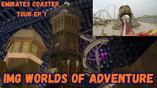 Dubai's Weirdest Theme Park? IMG Worlds of Adventure Vlog!