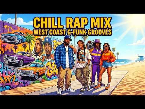 CHILL RAP MIX 40min - west coast gfunk grooves - YouTube