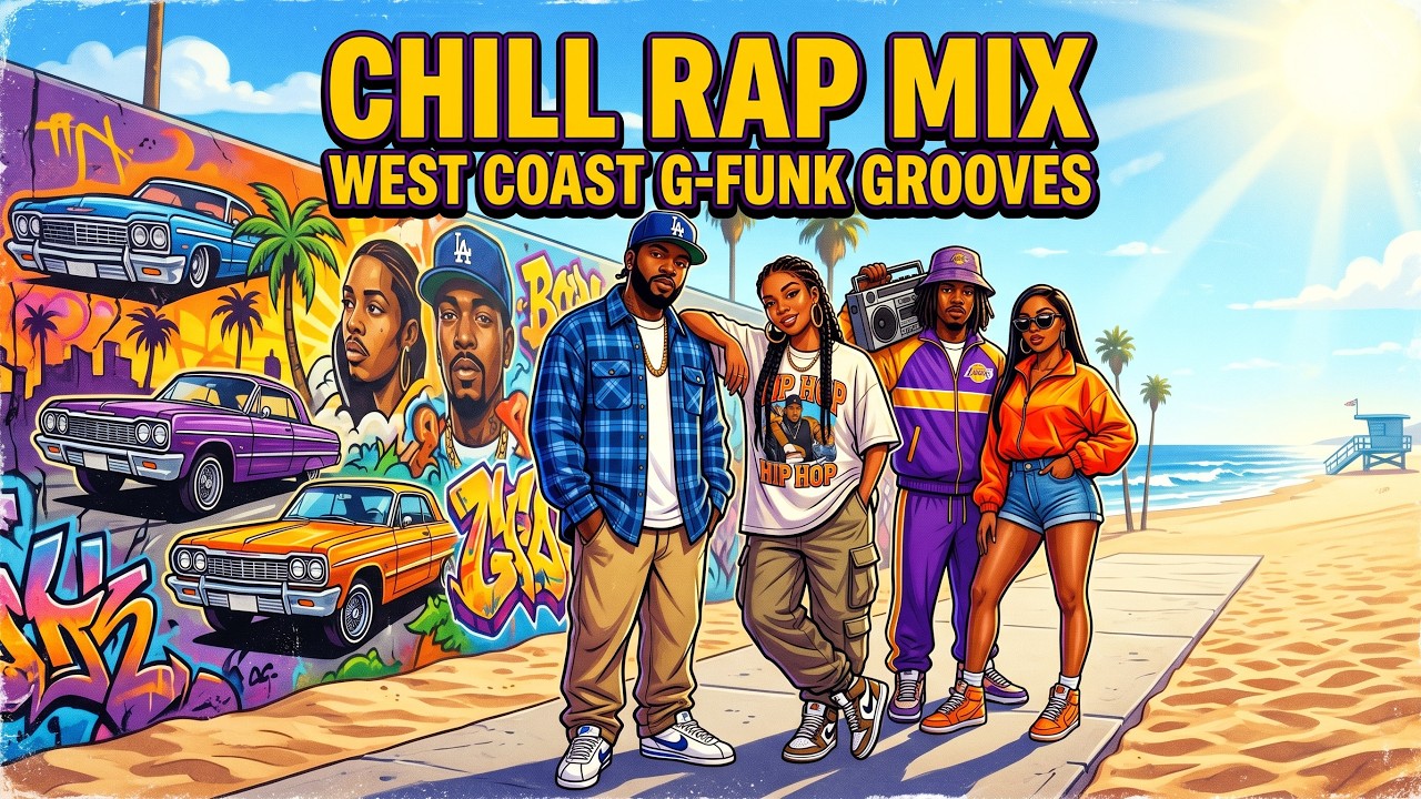 CHILL RAP MIX 40min - west coast gfunk grooves - YouTube