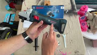 BOSCH 18V Angle Grinder EASY ASSEMBLY