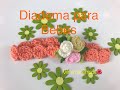 DIADEMA o TIARA PARA BEBES (facil de tejer)