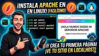 💻 Install Apache on Linux + Create a Website on Localhost - Complete Tutorial 2026