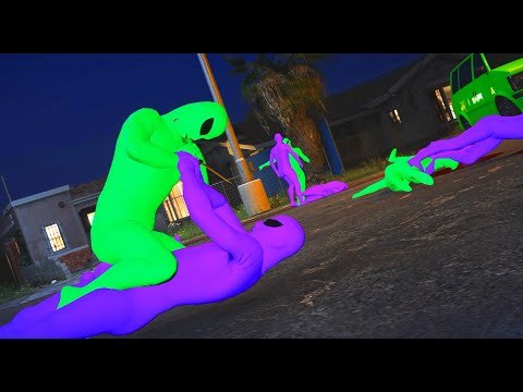 Vídeo: Rockstar Impulsa Alien War De GTA Online Con Monos Verdes Y Morados Gratis