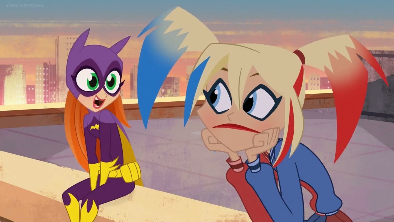 Batgirl Meets Harleen | Teen Titans GO! & DC Superhero Girls: Mayhem In