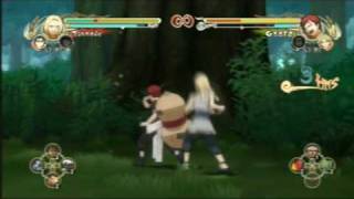 Naruto Ultimate Ninja Storm Me Tsunade Vs Gaara Requset