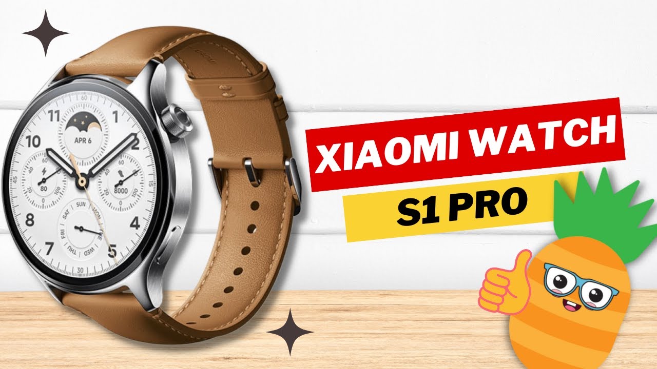 The Xiaomi Watch S1 Pro is revealed as both a stylish and