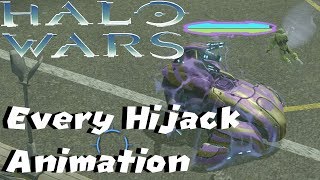 Halo Wars Every Vehicle Hijack Animation