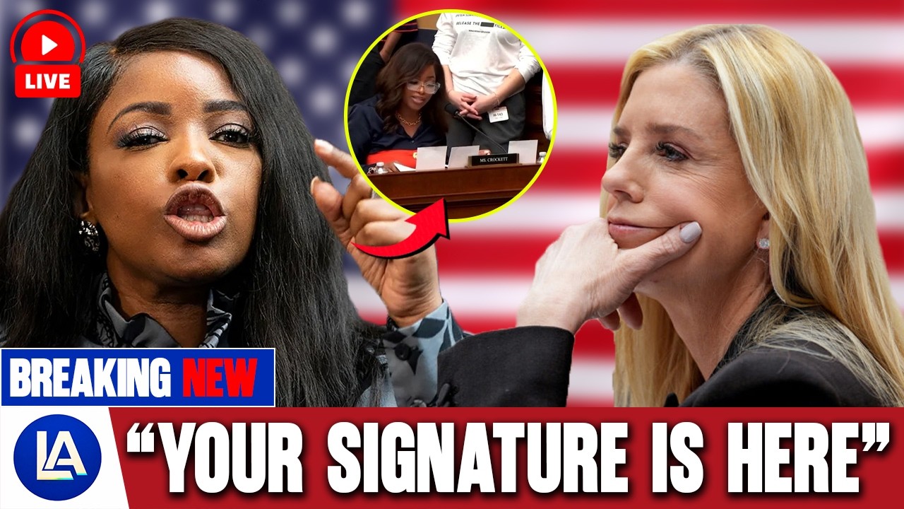 Jasmine Crockett EXPOSES Pam Bondi: 83 Seconds Of Silence After $2.3M Epstein Payment