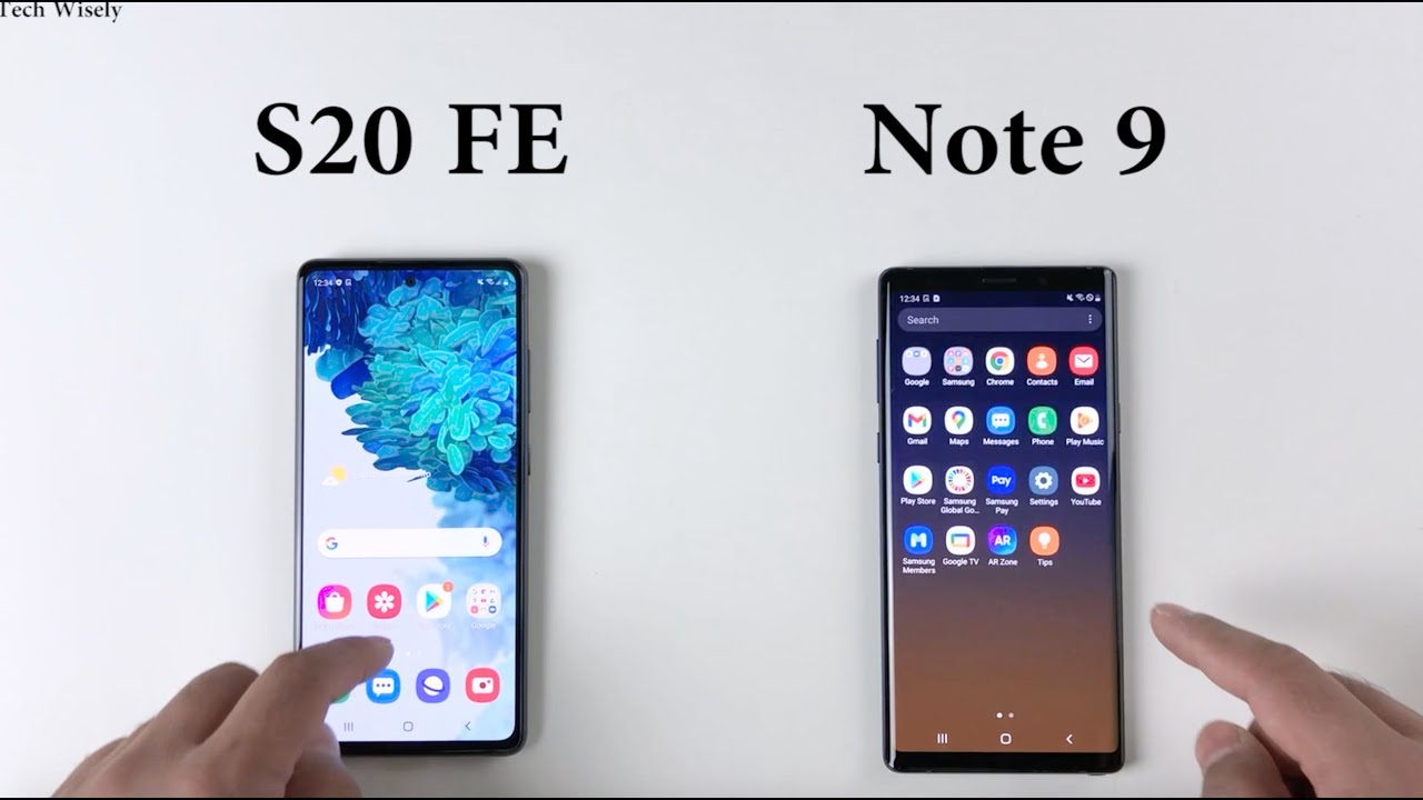 Сравнение Xiaomi Note 9 Samsung