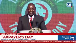 President William Ruto's speech during Taxpayer's Day - FULL SPEECH