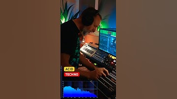 ACID Techno Analog Synth #hardware #electronicmusic #edm #live