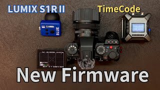 Timecode sync between LUMIX S1RII and Atomos Ultra Sync