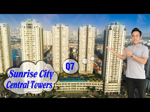 View đẹp nhất Q7, Sunrise City Central Towers (Novaland), Nguyễn Hữu Thọ, Tân Hưng - Quận 7