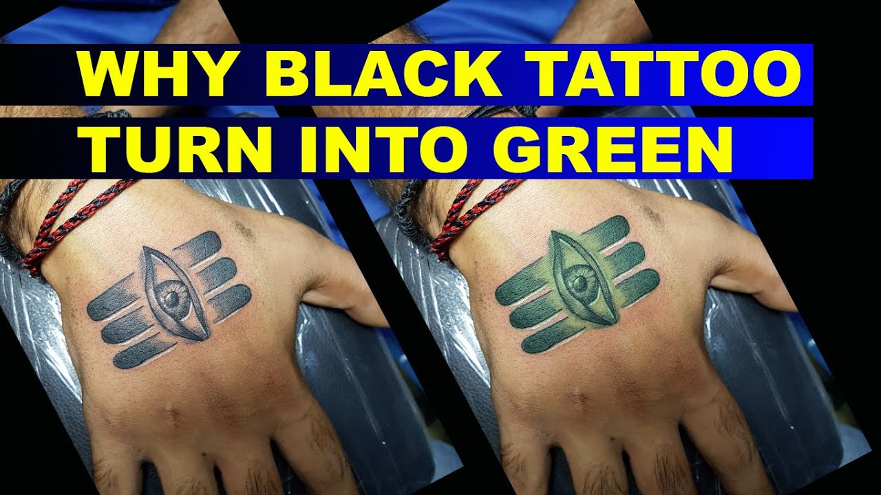Why Does Tattoo Ink Turn Green And Blue  InkedMind