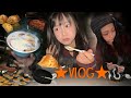 ★VLOG★家族旅行🏯深夜ドライブ🚗🛣️編み物...🧶友達と遊んで食べる幸せな11月✶⋆.˚