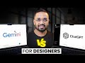 ChatGPT vs Google Gemini | Which AI Is Better for Graphic Designers?