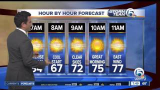 South Florida weather 2/11/17 - 7am report