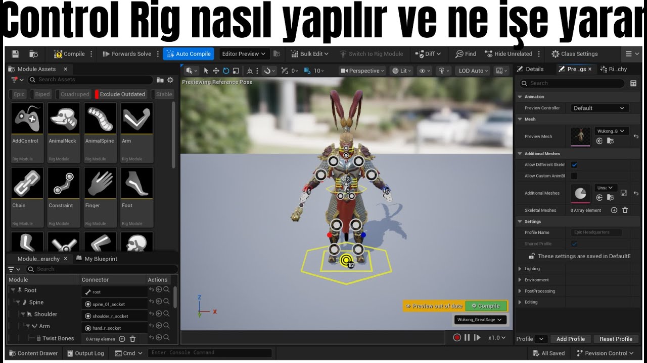 Ue5 Adding Control Rig UE5 Control Rig Nasıl Yapılır Ve Kullanılır? - YouTube